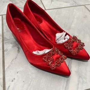 New Red shoes